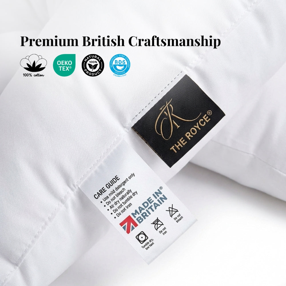 Batwing Orthopaedic Support Pillow with Pillowcase