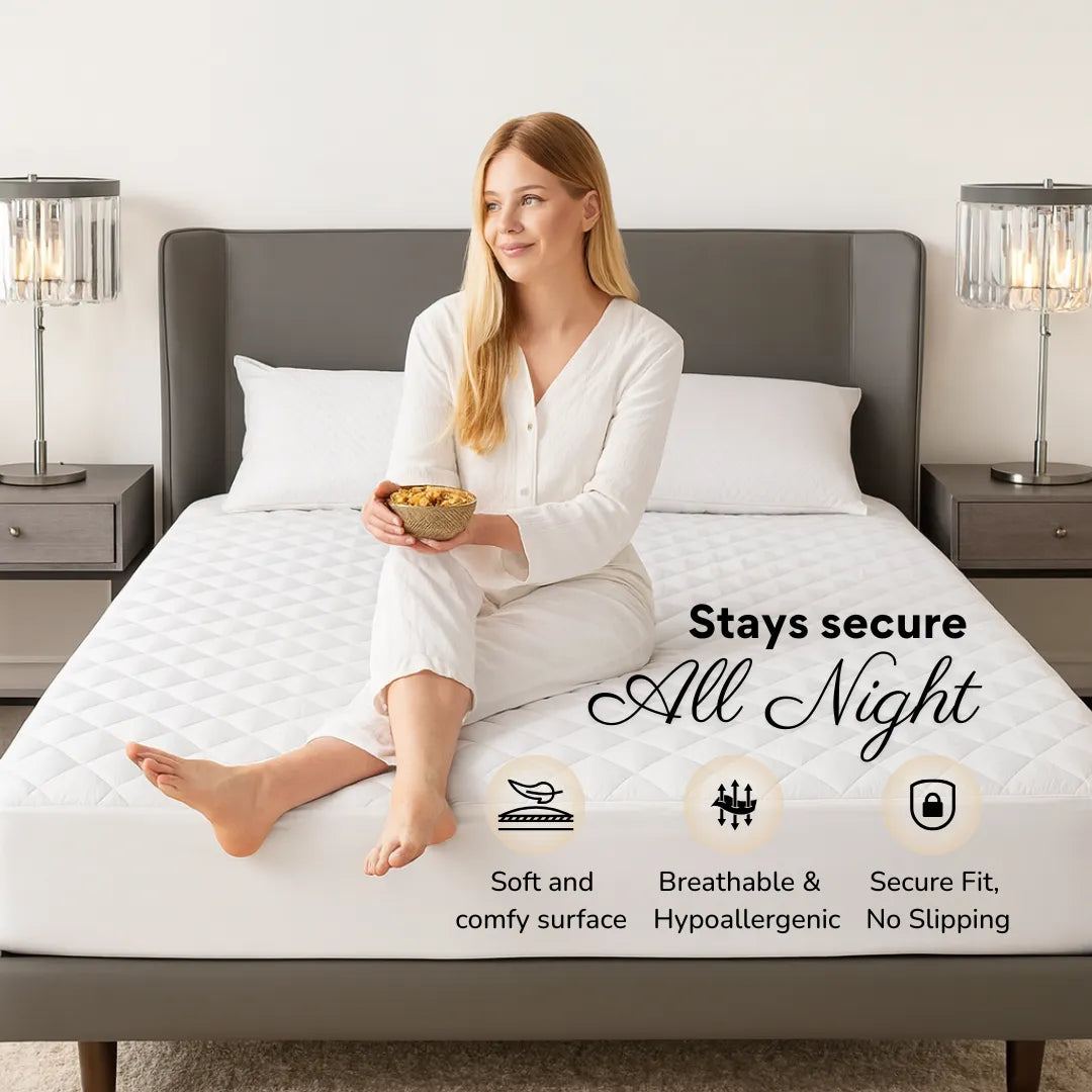 Microfibre Quilted Mattress Protector
