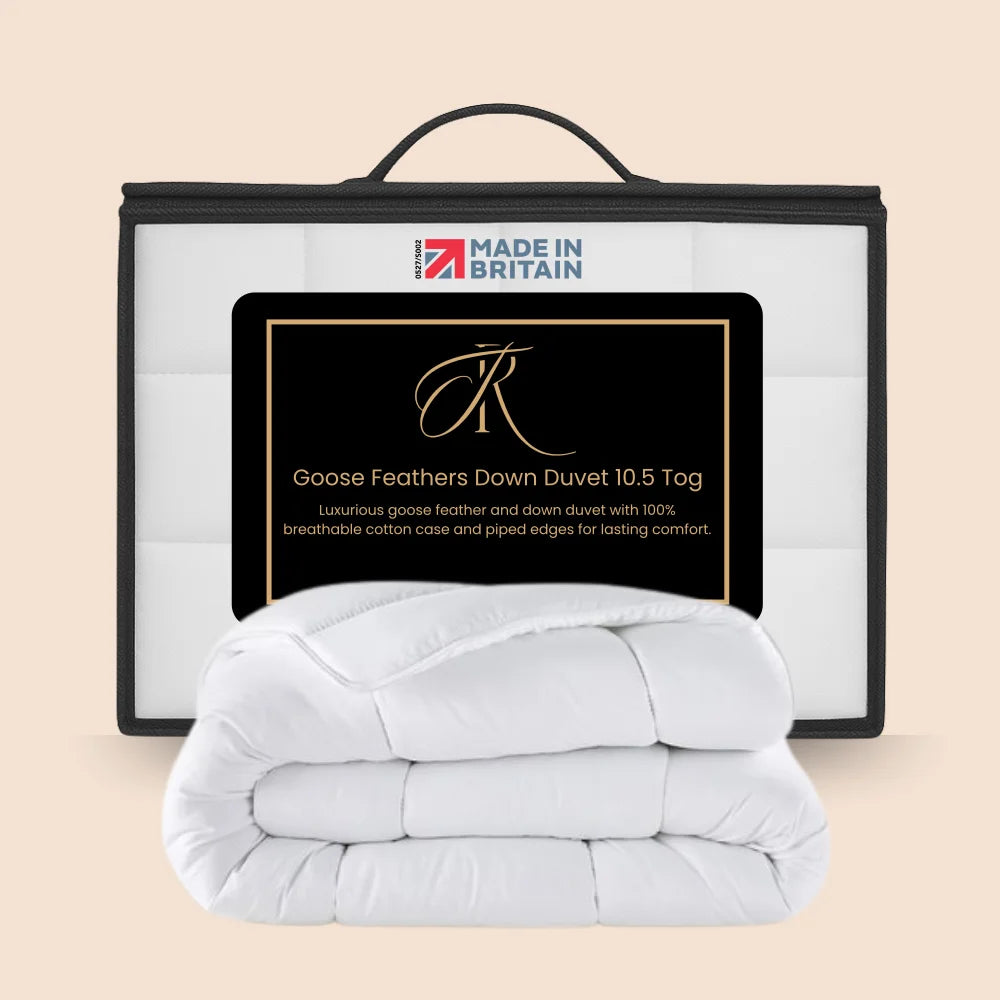 Goose Feathers Down Duvet 10.5 Tog