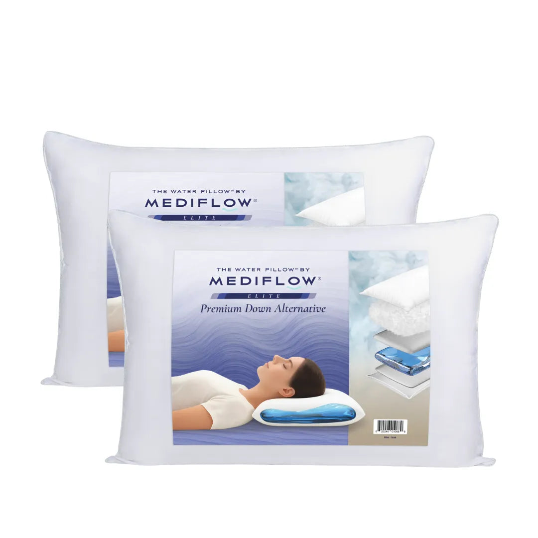 Mediflow Water Pillow - Elite Down Alternative - The Royce Furnishings