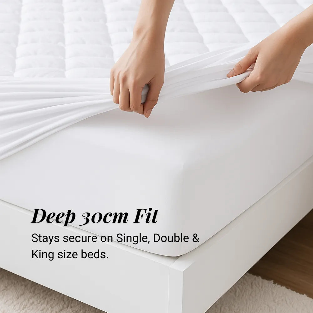 Quilted Waterproof Mattress Protector