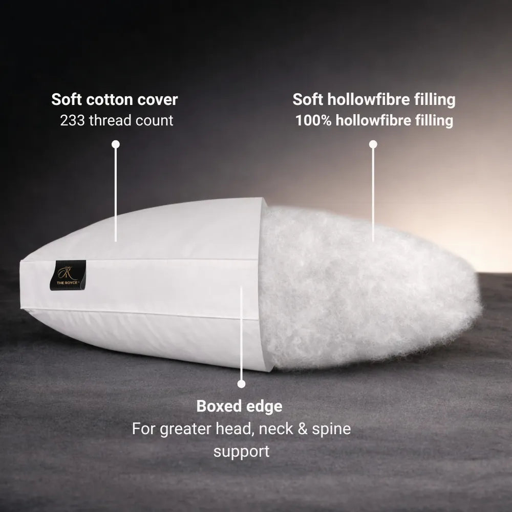Cotton Box Pillow (Single) - The Royce Furnishings
