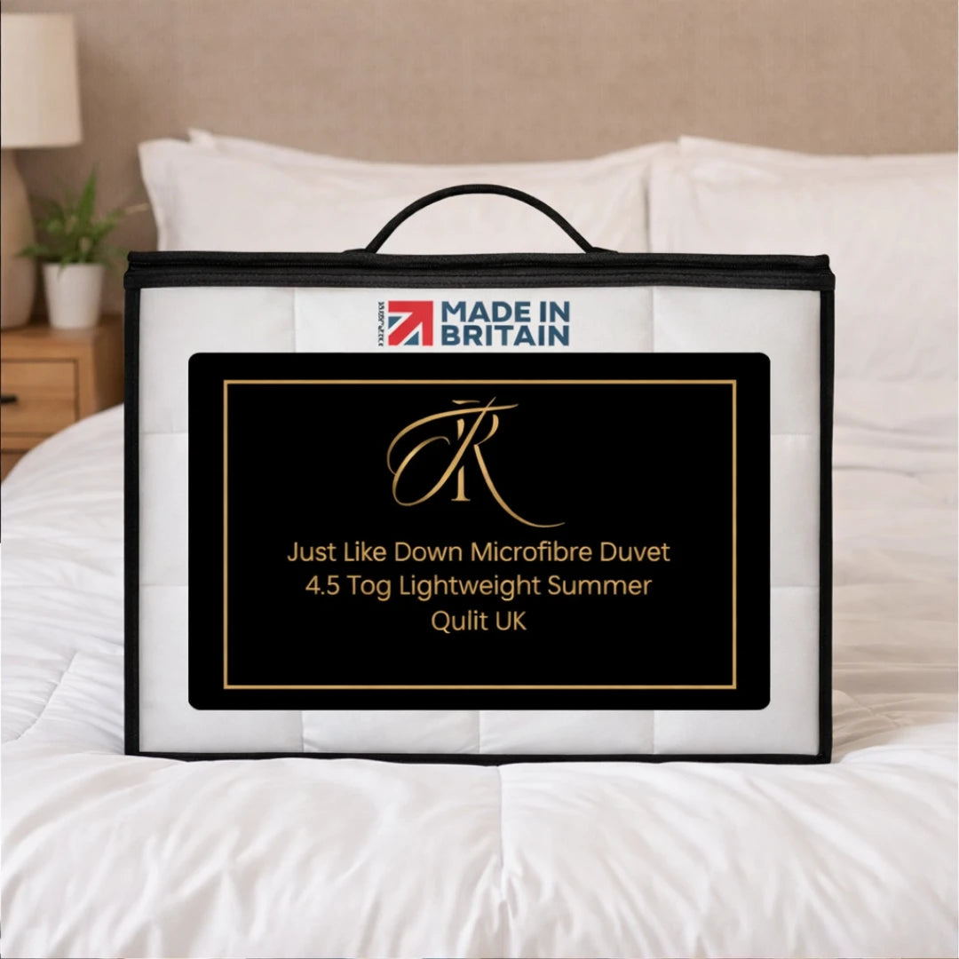 Just Like Down Microfibre Duvet 4.5 Tog - The Royce Furnishings