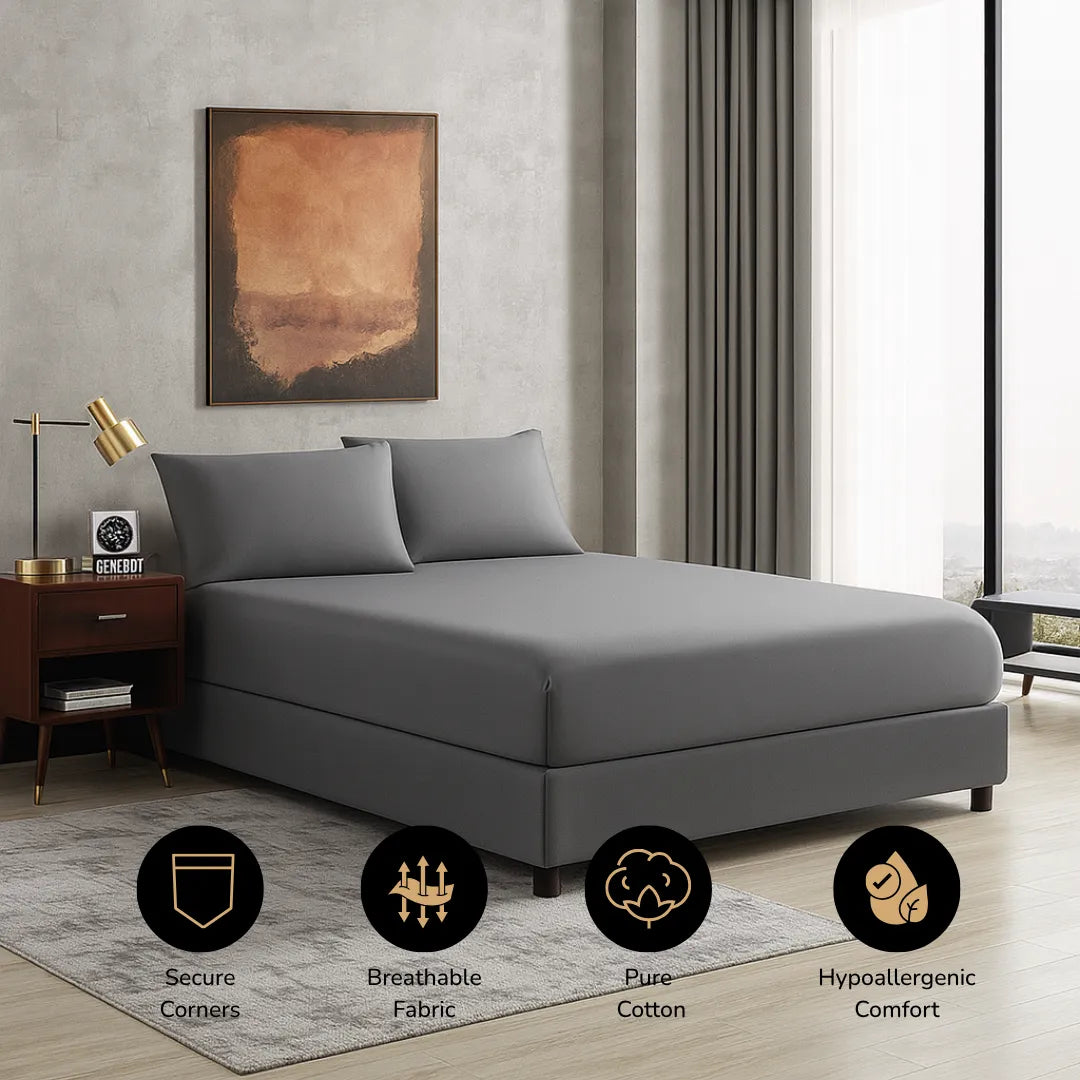 Micro Fiber Fitted Bedsheets