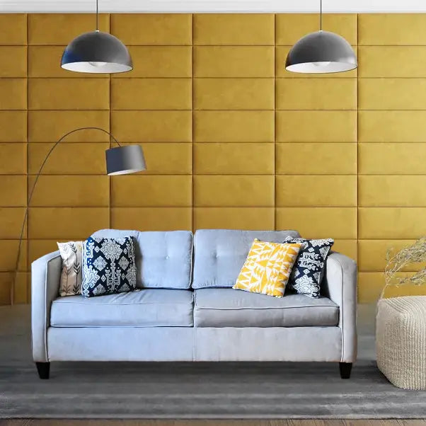 Pack of 4 Aspire EasyMount Plush Velvet Upholstered Wall Panels - The royce furnishings