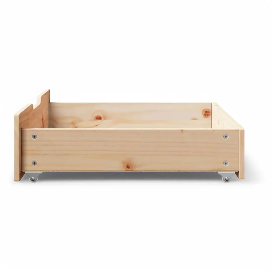 Under-Bed Drawers with Wheels Under Bed Storage 2 pcs Solid Wood Pine vidaXL - The royce furnishings