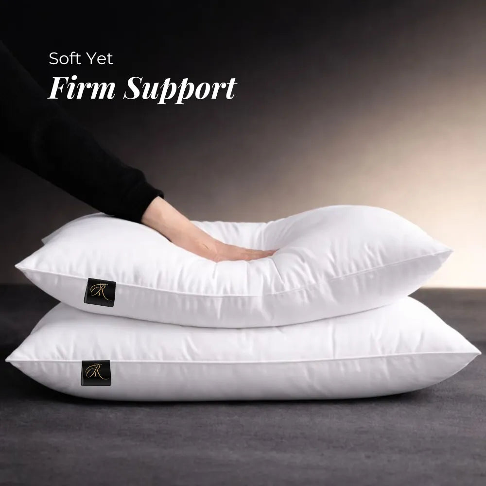 Cotton Pillows Pair