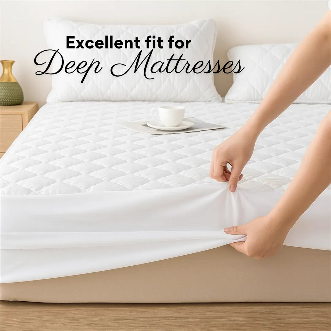 Microfibre Quilted Mattress Protector