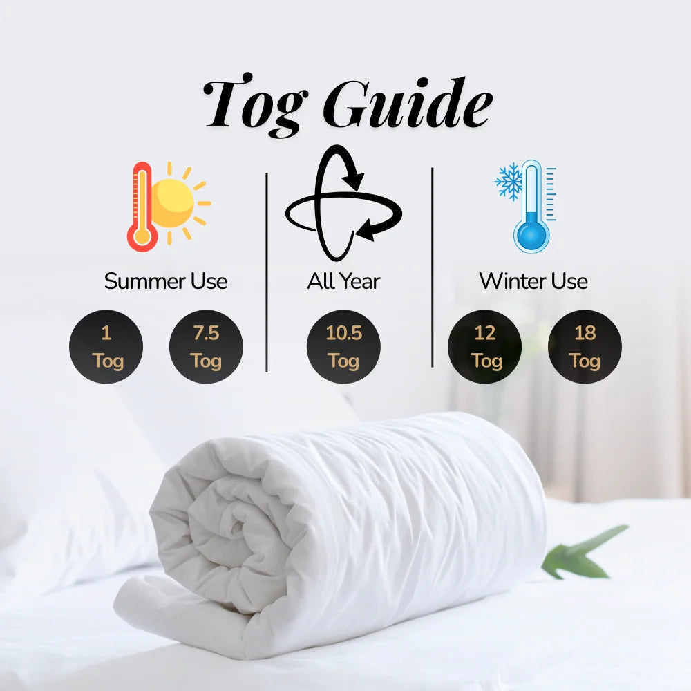 Goose Feathers Down Duvet 10.5 Tog