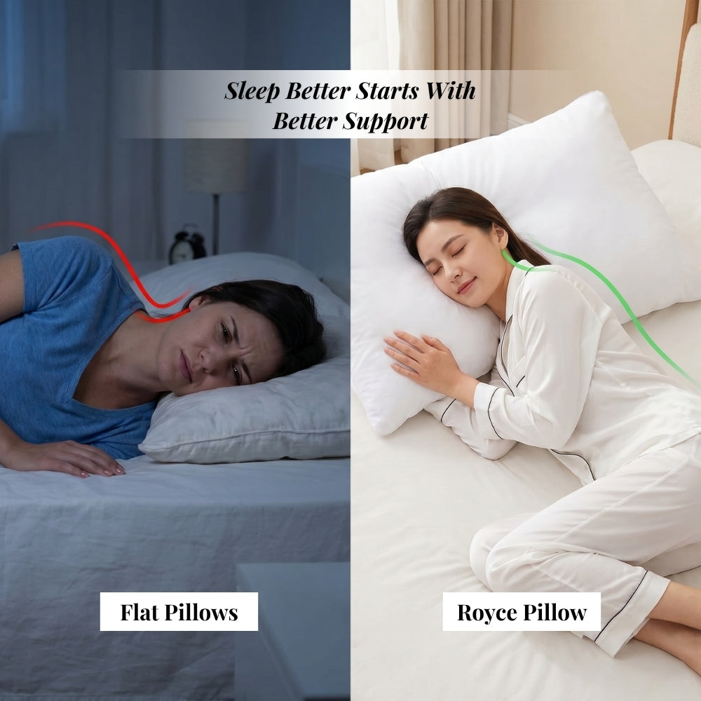 Cotton Pillows. Pair