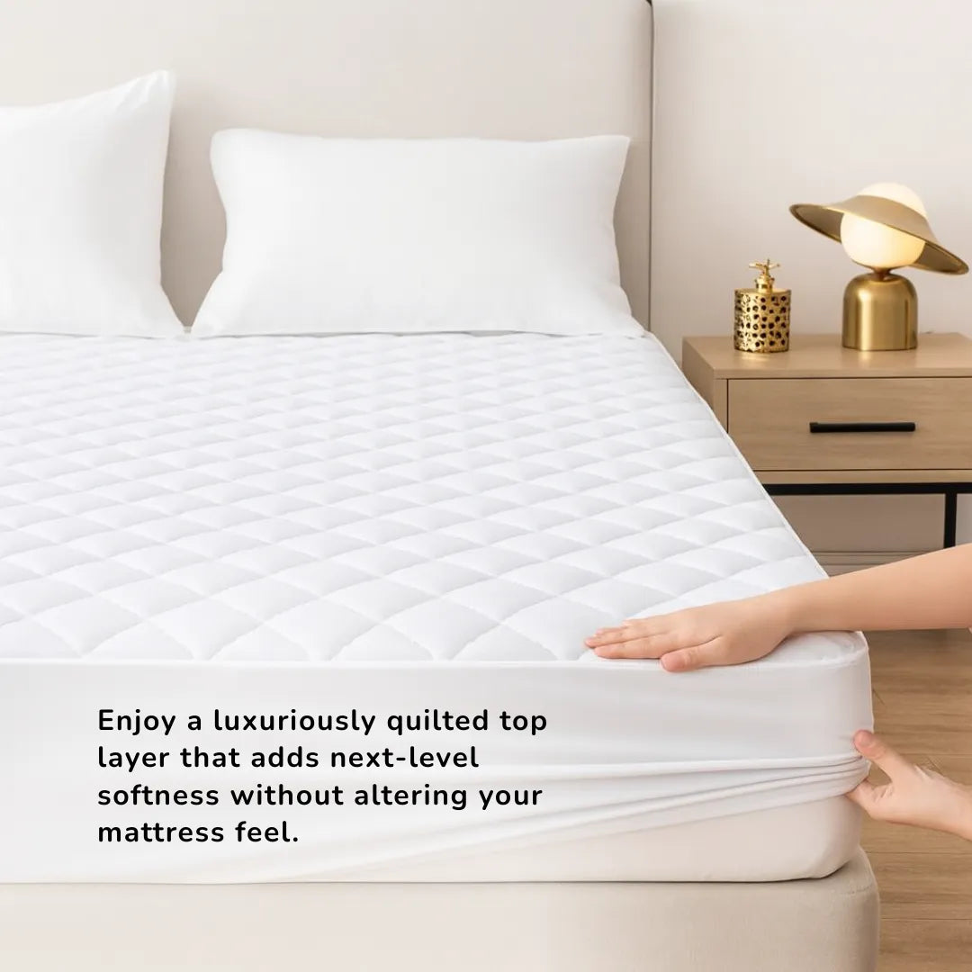 Microfibre Quilted Mattress Protector