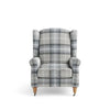 Retro Accent Chair - Fabric Lounge Padded Sofa Chair for Living Room Bedroom - The royce furnishings