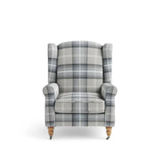 Retro Accent Chair - Fabric Lounge Padded Sofa Chair for Living Room Bedroom - The royce furnishings