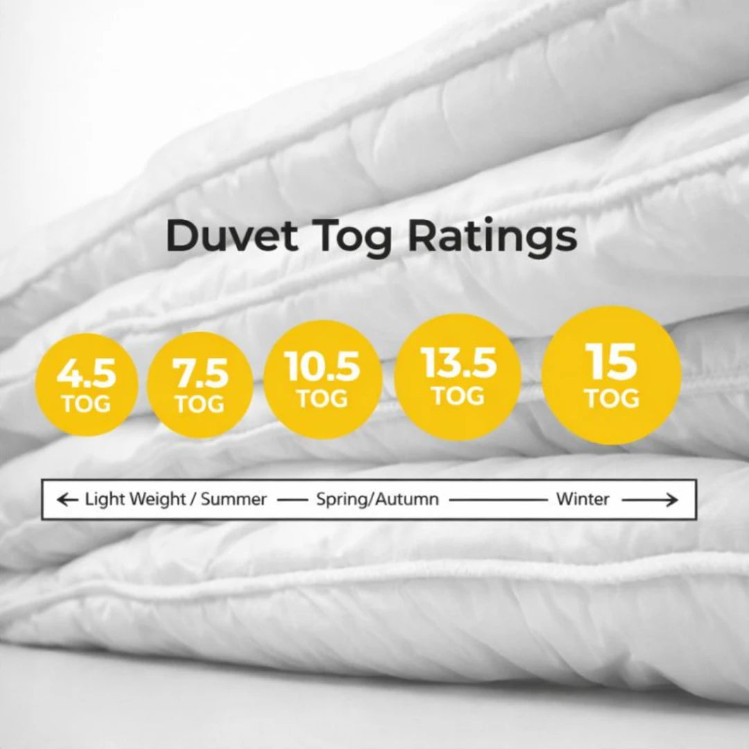 Just Like Down Microfibre Duvet 4.5 Tog - The Royce Furnishings
