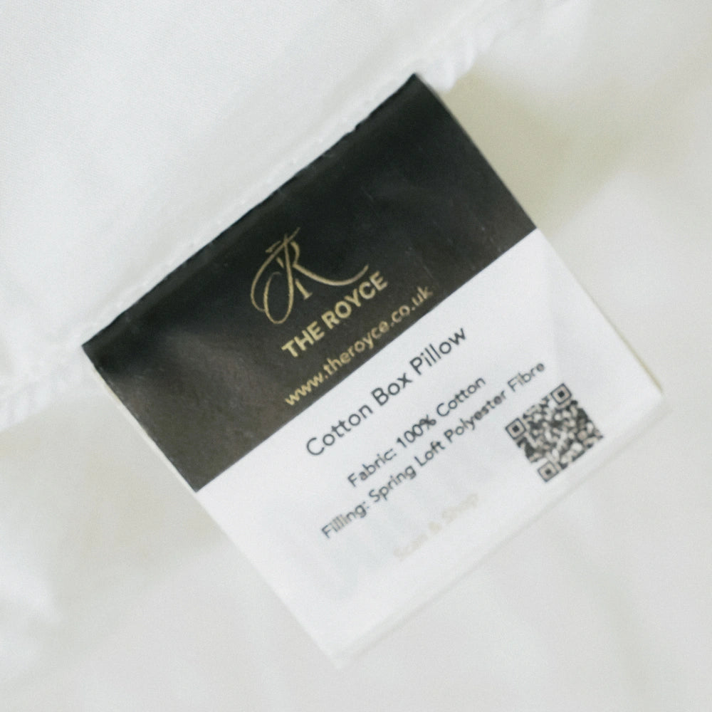 Cotton Box Pillow (Single)