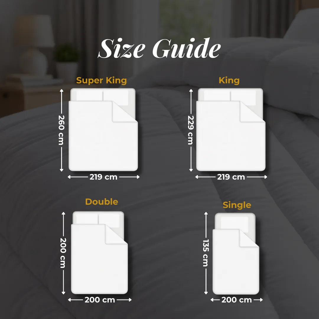 Just Like Down Microfibre Duvet 4.5 Tog