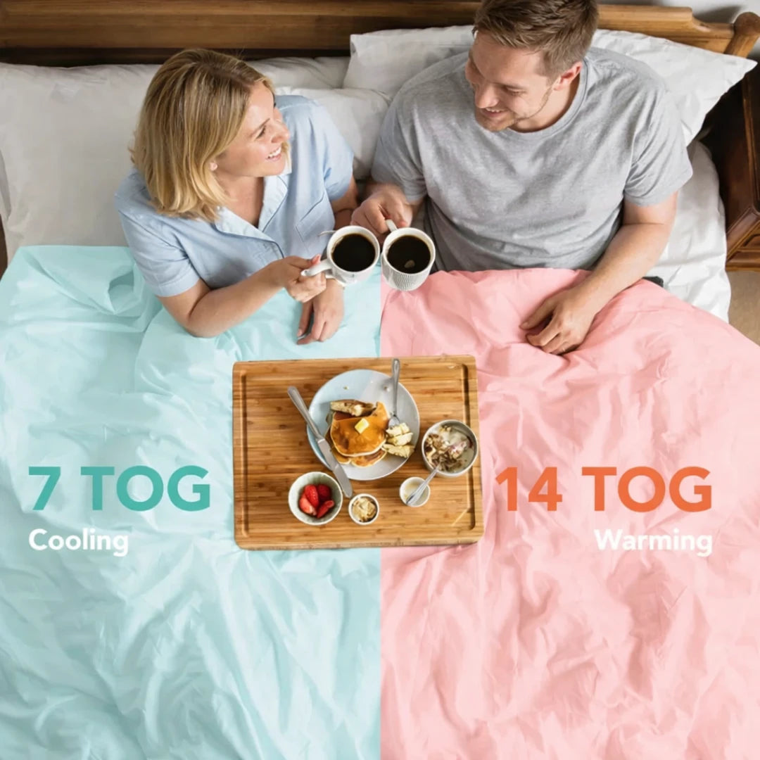 Dual Tempo Duvet - 14 & 7 Tog - The Royce Furnishings