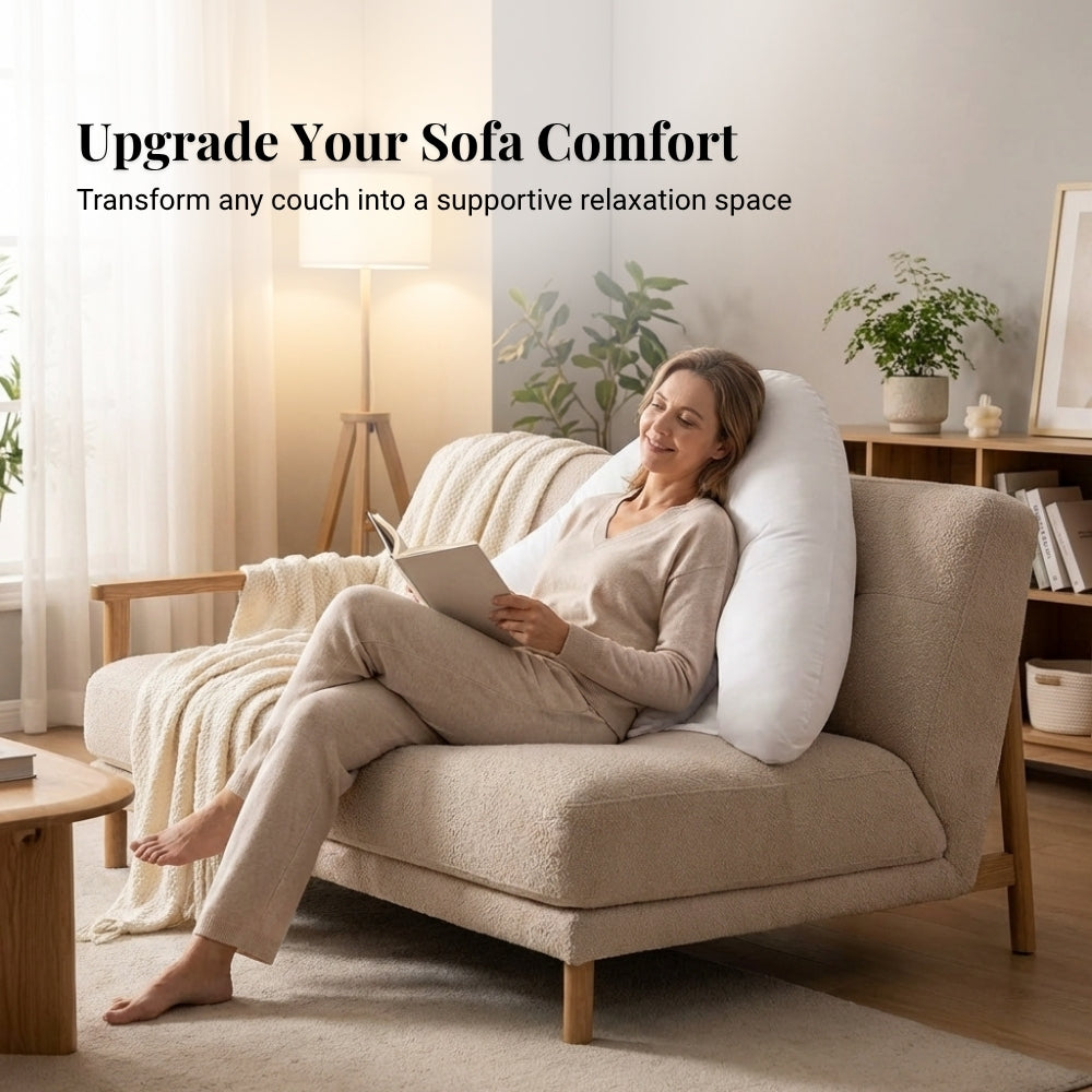 Batwing Orthopaedic Support Pillow with Pillowcase