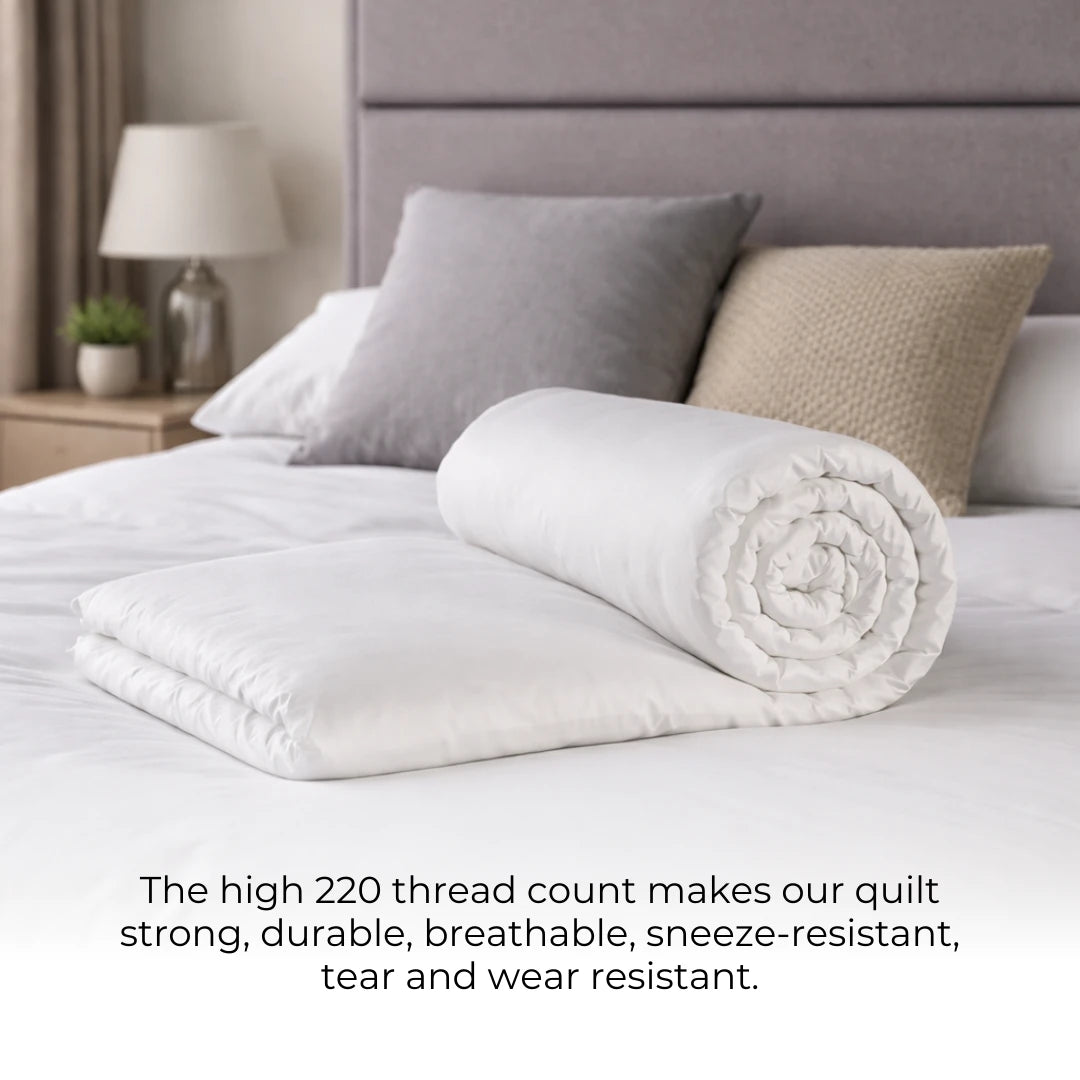 Just Like Down Microfibre Duvet 4.5 Tog - The Royce Furnishings
