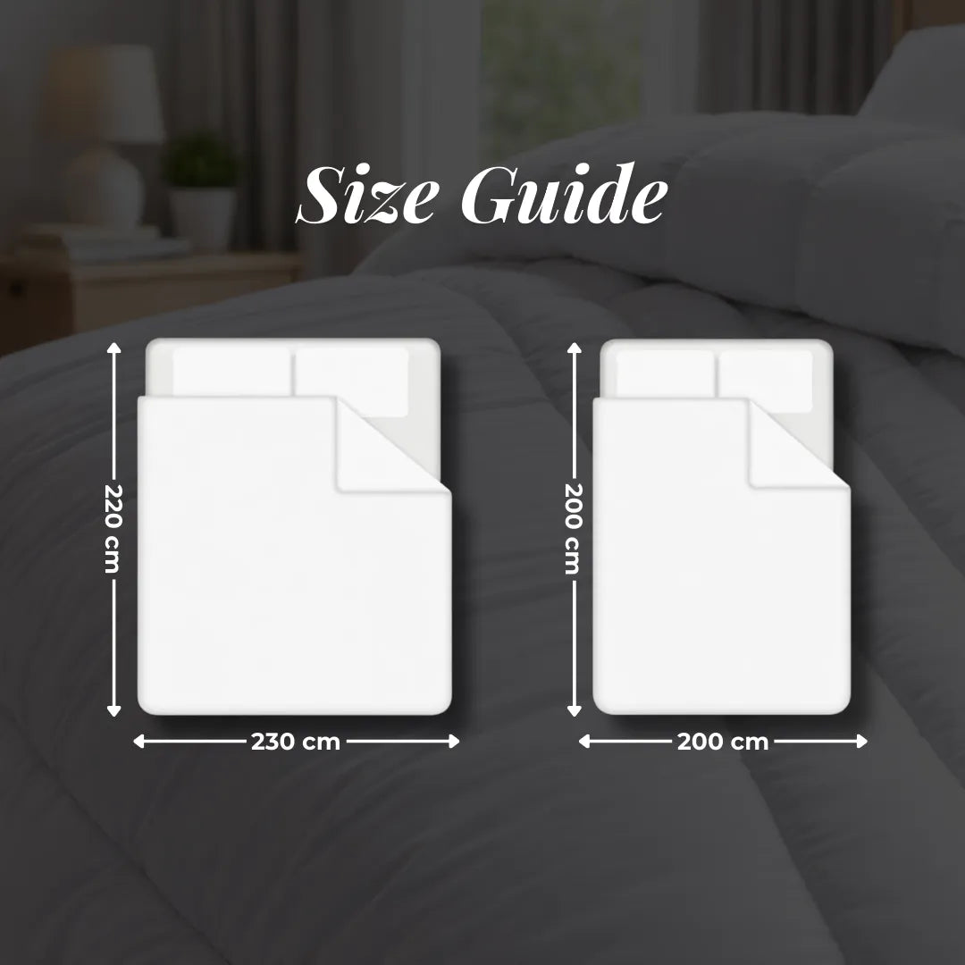 Dual Tempo Summer Duvet - 9 & 4.5 Tog