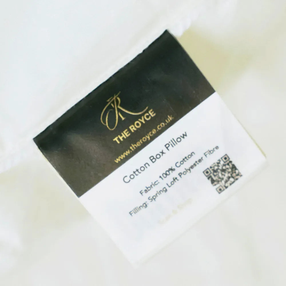 Cotton Box Pillow (Single) - The Royce Furnishings