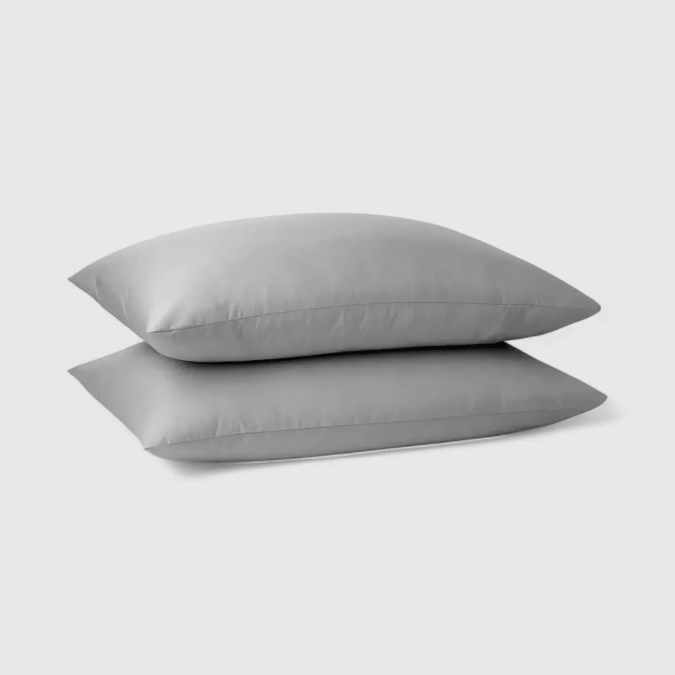 100% Pure Cotton Sateen Standard Pillowcase Pair - The royce furnishings