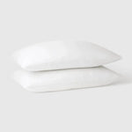 100% Pure Cotton Sateen Standard Pillowcase Pair - The royce furnishings