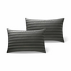 100% Cotton Sateen Stripe Housewife Pillowcase Cover - The royce furnishings