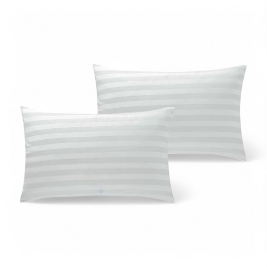 100% Cotton Sateen Stripe Housewife Pillowcase Cover