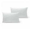 100% Cotton Sateen Stripe Housewife Pillowcase Cover - The royce furnishings