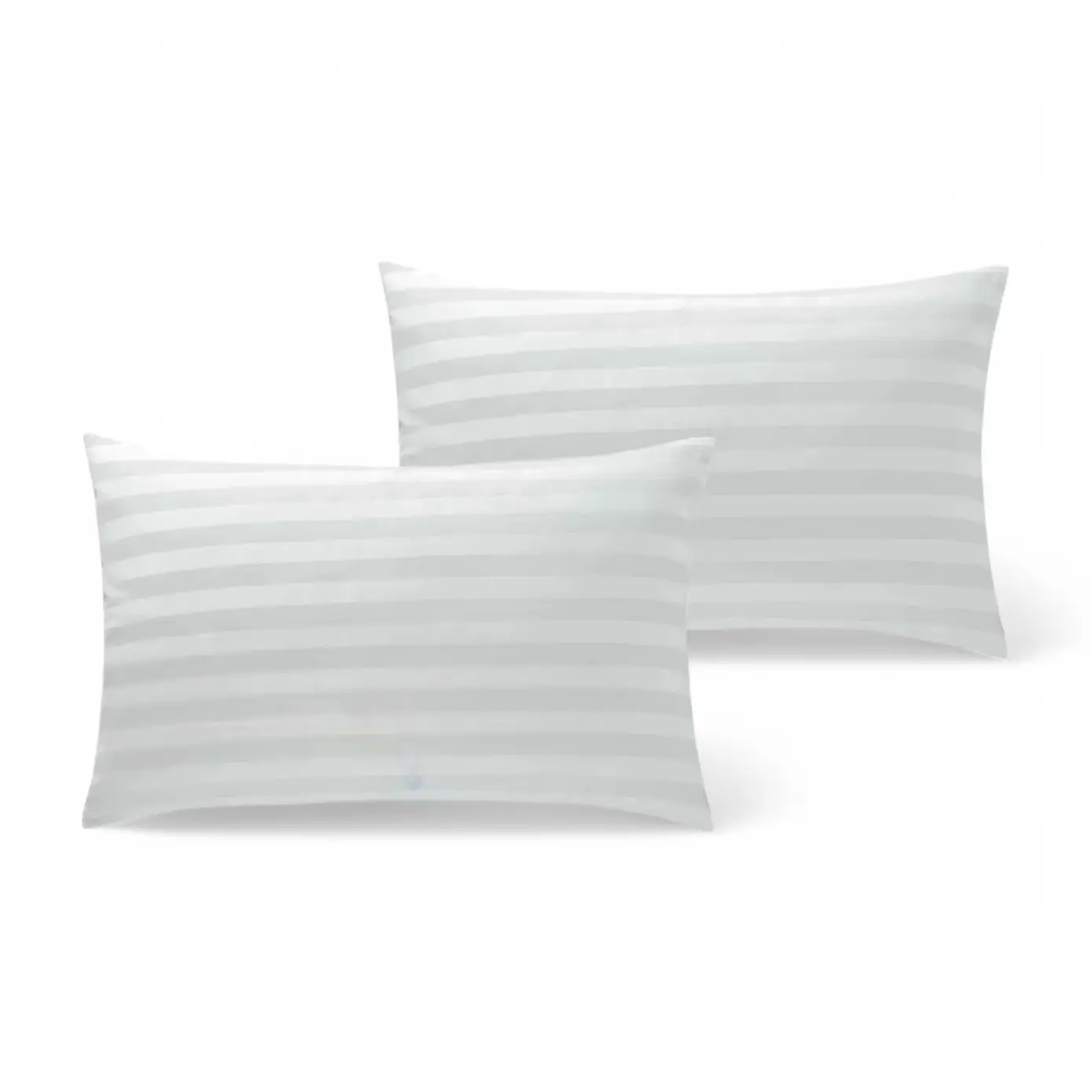 100% Cotton Sateen Stripe Housewife Pillowcase Cover - The royce furnishings