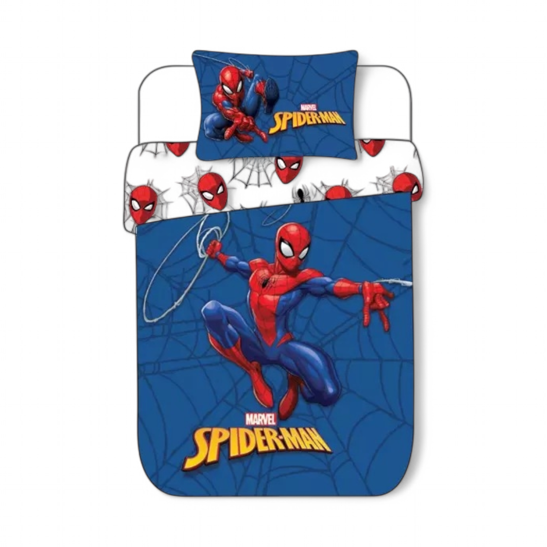 Marvel Avengers Spiderman Single Reversible Duvet Cover Bedding Set Official