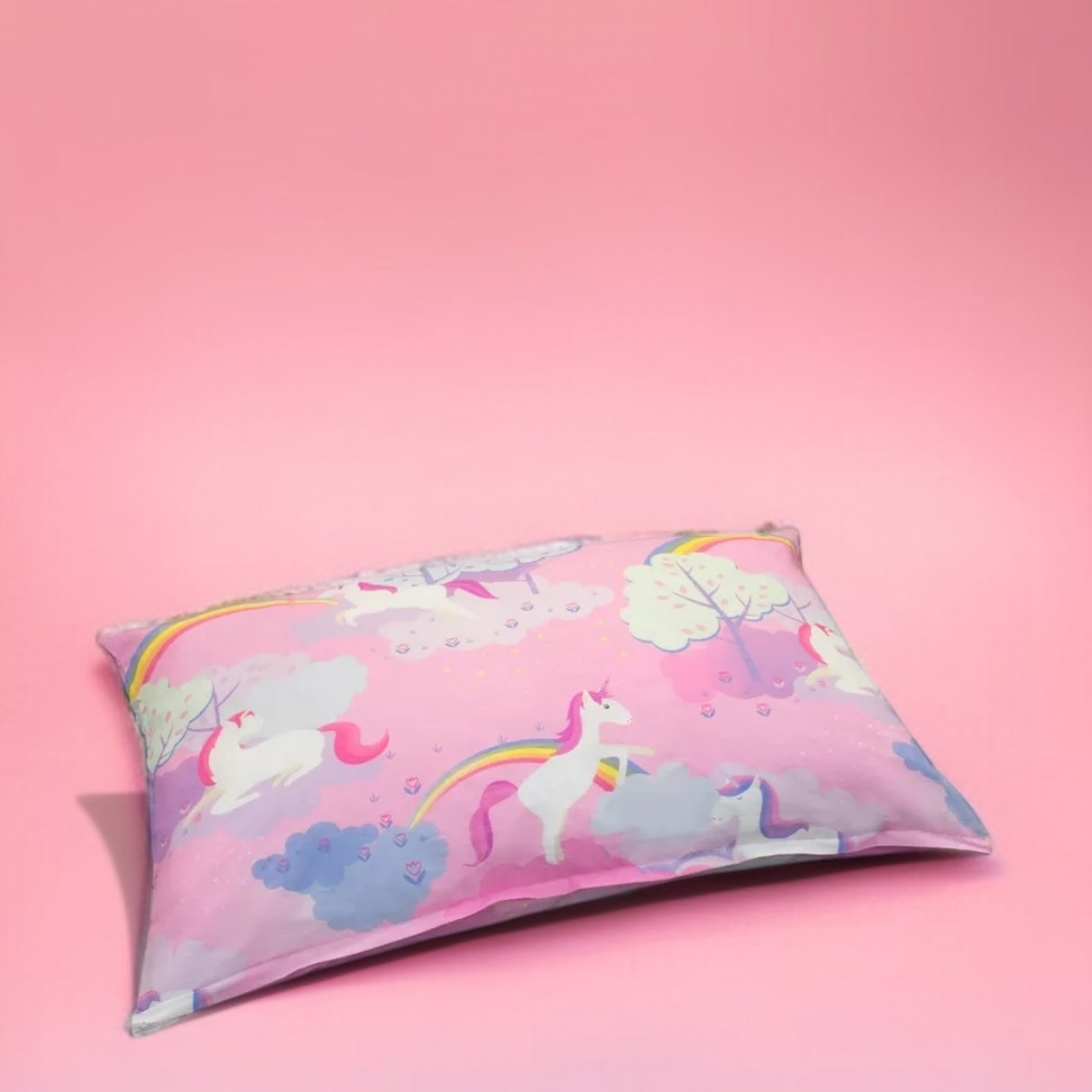 Flying Unicorn Blush Pink Duvet Cover Bedding Set - Rainbow Dream Bedding Set - The royce furnishings