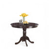 HLT-CAP-TP Hartland Dining Room Table - a round Kitchen Table Top with Pedestal - The royce furnishings