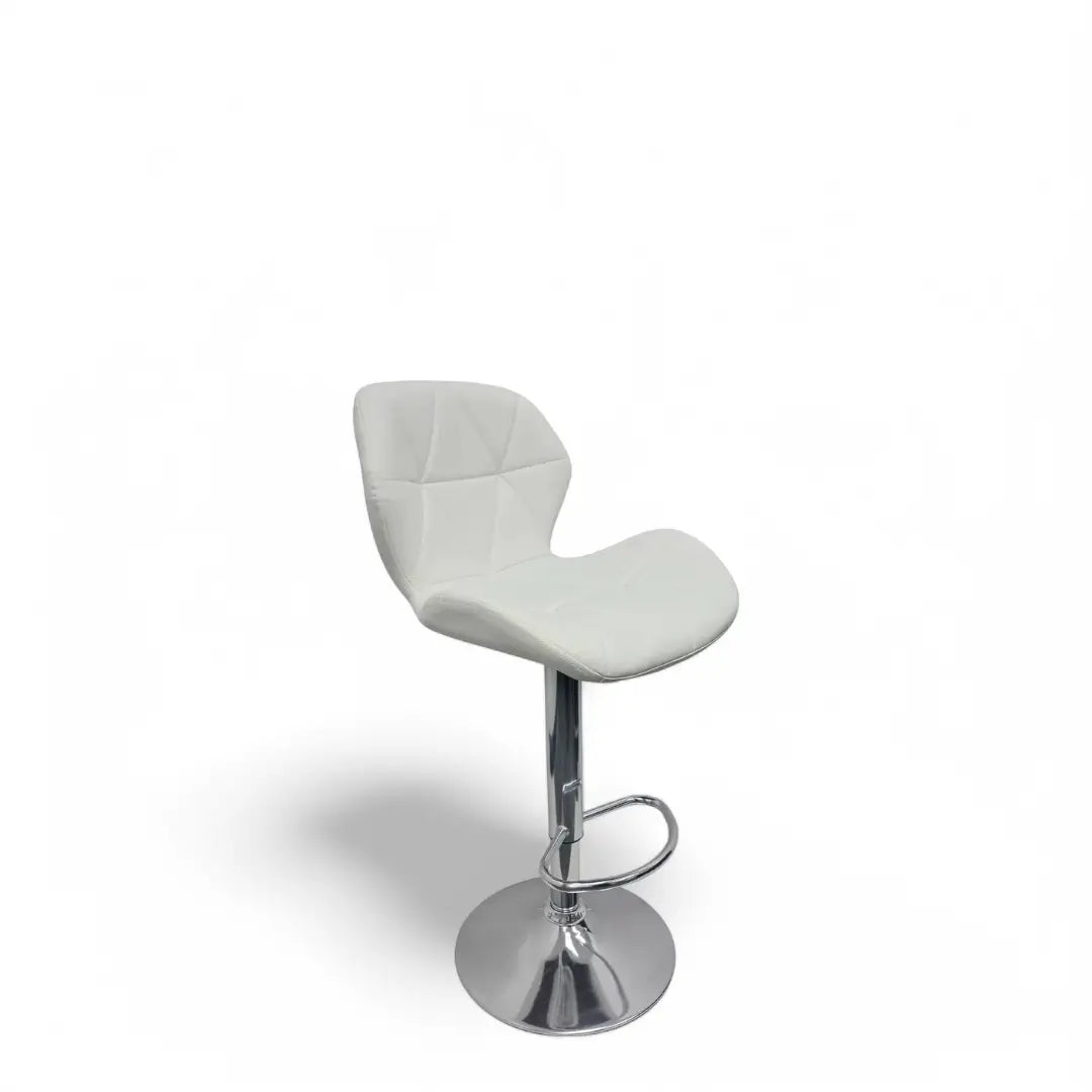 Bar Stools Faux Leather Barstool Kitchen Pub Cafe Stool Breakfast Bar Chair - The royce furnishings