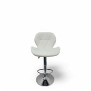 Bar Stools Faux Leather Barstool Kitchen Pub Cafe Stool Breakfast Bar Chair - The royce furnishings