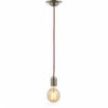 Polished Nickel InLight INL-23519-RED Dale Pendant Light - The royce furnishings
