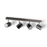 4 Way Ceiling Spotlight Adjustable Kitchen Bar Spot Light LED GU10 Bulbs Lamp - The royce furnishings