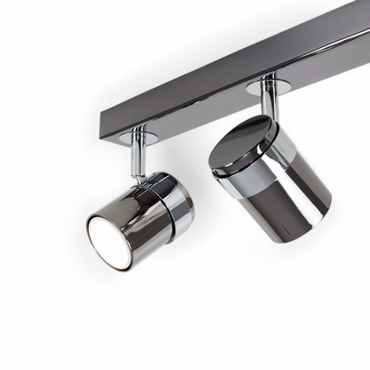 4 Way Ceiling Spotlight Adjustable Kitchen Bar Spot Light LED GU10 Bulbs Lamp - The royce furnishings