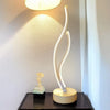 LED Table Lamp Modern Decorative Curved Bedside Light for Home Bedroom Party - The royce furnishings