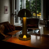 Mushroom Table Lamp Dimmable Cordless USB Rechargeable Metal - The royce furnishings
