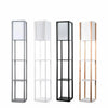 Wooden Floor Lamp With Storage Shelves - The royce furnishings