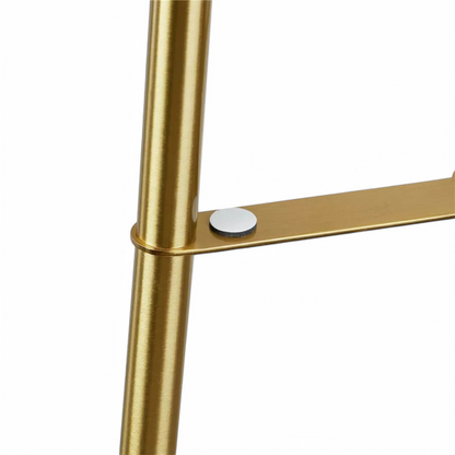 Classic Tripod Standing Floor Lamp Eye-Care LED Light with 3 Tier Marble Shelves - The royce furnishings