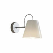 Retro Frosted White Glass and Chrome Bedside Hall Wall Light Lamp Sconce Fixture - The royce furnishings