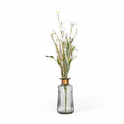 Realistic Faux White Daisy Cornflower Stem Artificial Wild Spring Meadow Flower - The royce furnishings