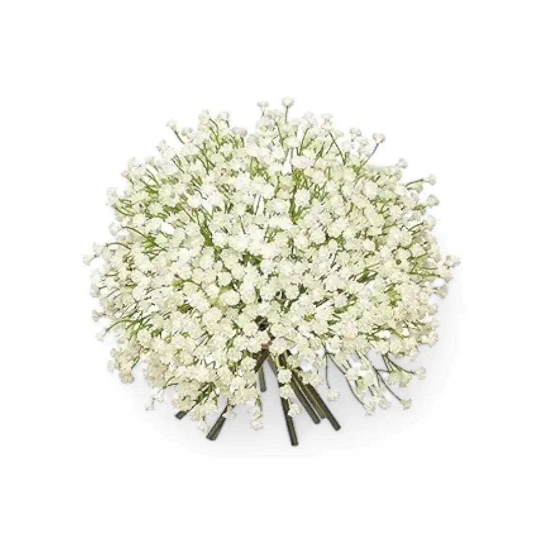Baby's Breath Artificial Flowers Bulk 10 Pack (30pcs) Faux Baby Breath Plastic Flower - The royce furnishings