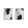 Black and Beige White Neutral Art Print Set of 2, Abstract Wall Art Picture Home - The royce furnishings