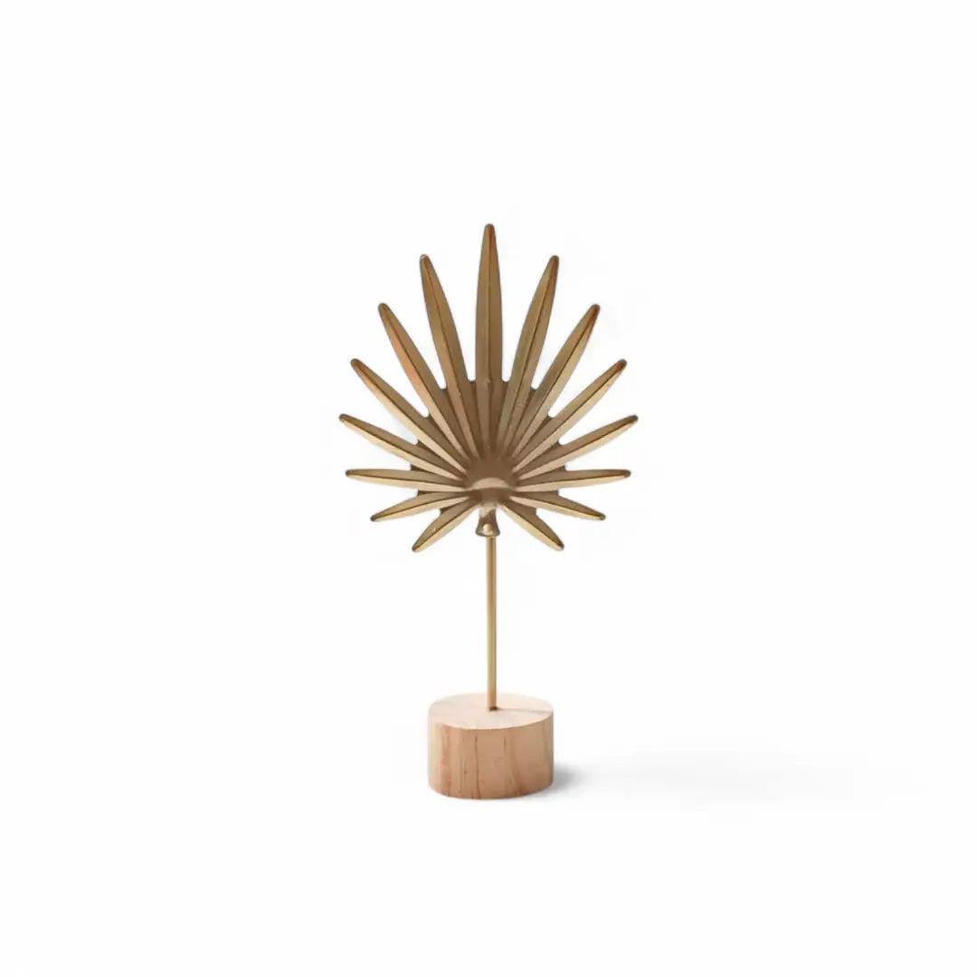 Simple Ginkgo Leaf Decoration Ginkgo Iron Art Ornament Wine Cabinet - The royce furnishings