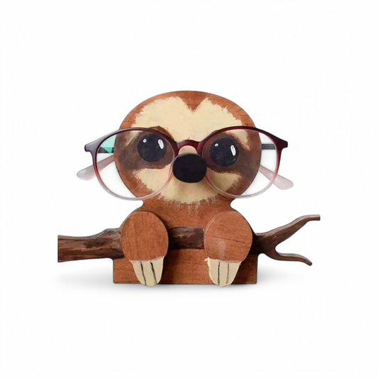 Creative Eyeglasses Holder Eyes Glasses Display Animal Sunglass Wooden Stand