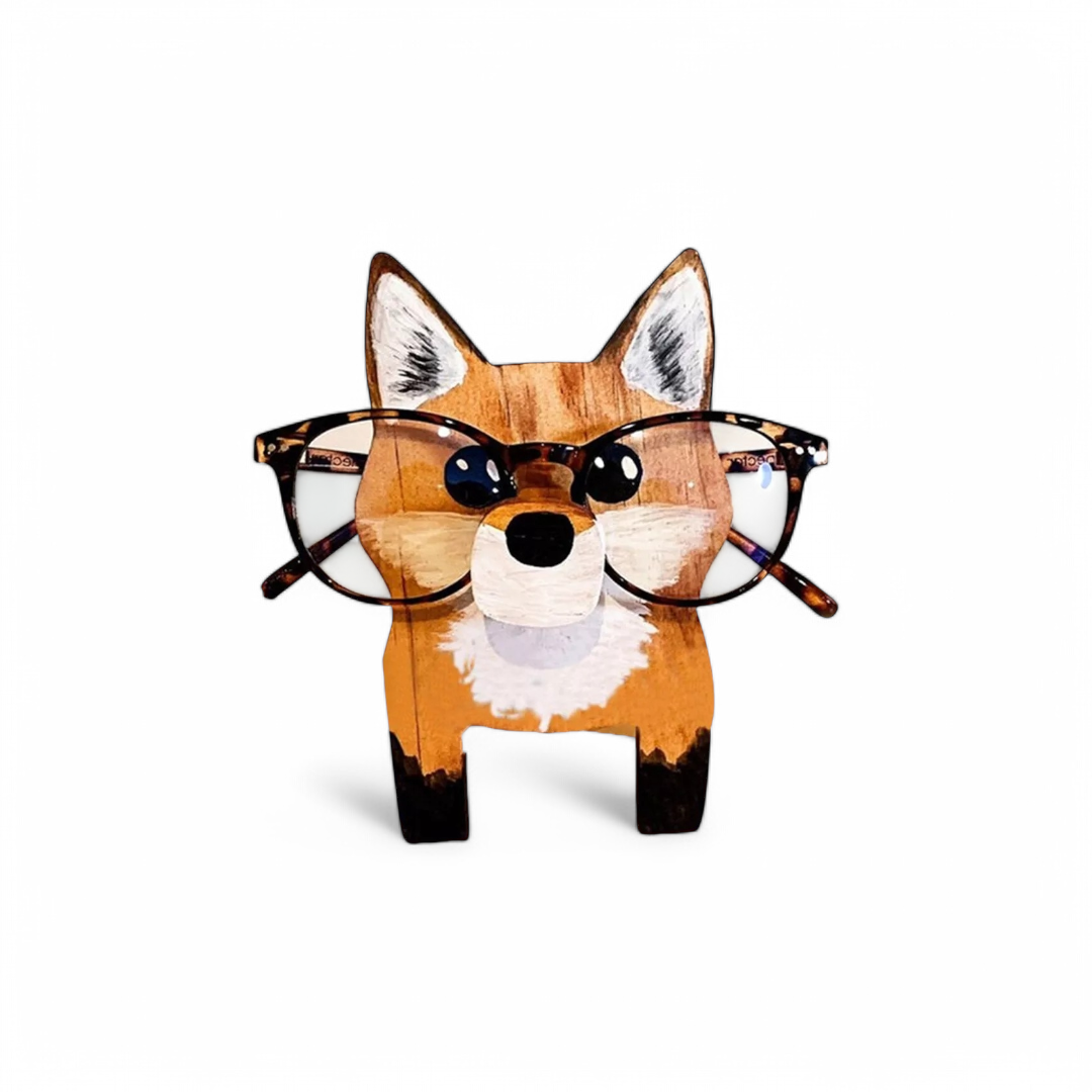 Creative Eyeglasses Holder Eyes Glasses Display Animal Sunglass Wooden Stand